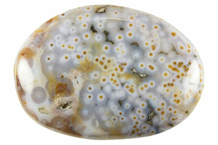 Polished Ocean Jasper Stone - Madagascar #330009